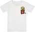 Super Mario Printed T-Shirt White