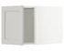 METOD Top cabinet, white/Kallarp light grey-blue, 40x40 cm - IKEA