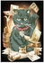 Generic Beautiful Diamond Plated Embroidery Cats Cash Style DIY Painting 30*40 CM