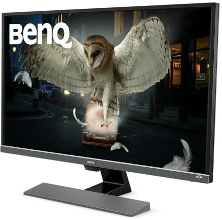BenQ EW3270U 32" 4K HDR Monitor, 10 Bit, Brightness Intelligence Plus, Eye Care, USB Type-C, HDMI