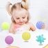 Patpat balls for kids squeeze ball toys 3 to 12 months for toddlers 1-3, bath toy squeak ball toy sensory baby toy for kids, sensory ball for babies, soft vinyl ball toy with gift box (6 pack)