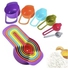 Measuring Spoons From 7.5 Ml To 1 Cup - 6 Pcs Color May Vary