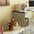 Bookends Multifunctional Desk with Small Drawer Bookcase Office Information Folder Shelf Bookcase Storage Shelf Bedroom S