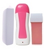 جهاز شمع لازالة الشعر واكس واي، وردي/ابيض - Wax-pink
