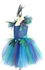 Girls Peacock Costume Tutu Dress for Kids Party