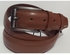 Casual Leather Belt - Havana