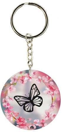 Butterfly Printed Keychain