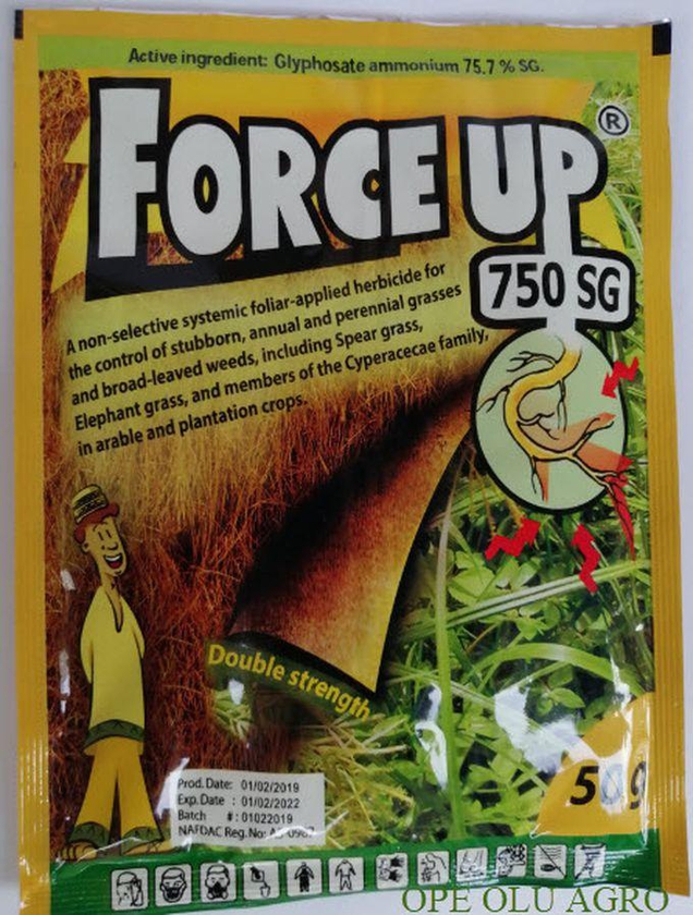 Jubaili Agrotec Force Up Herbicide Weed/Grass Killer/ Weed Control -50g