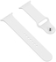 Silicone Sport Replacement WristBand Strap for Apple Watch 38mm - White