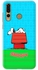 Matte Finish Slim Snap Case Cover For Huawei Nova 4 Snoopy 2