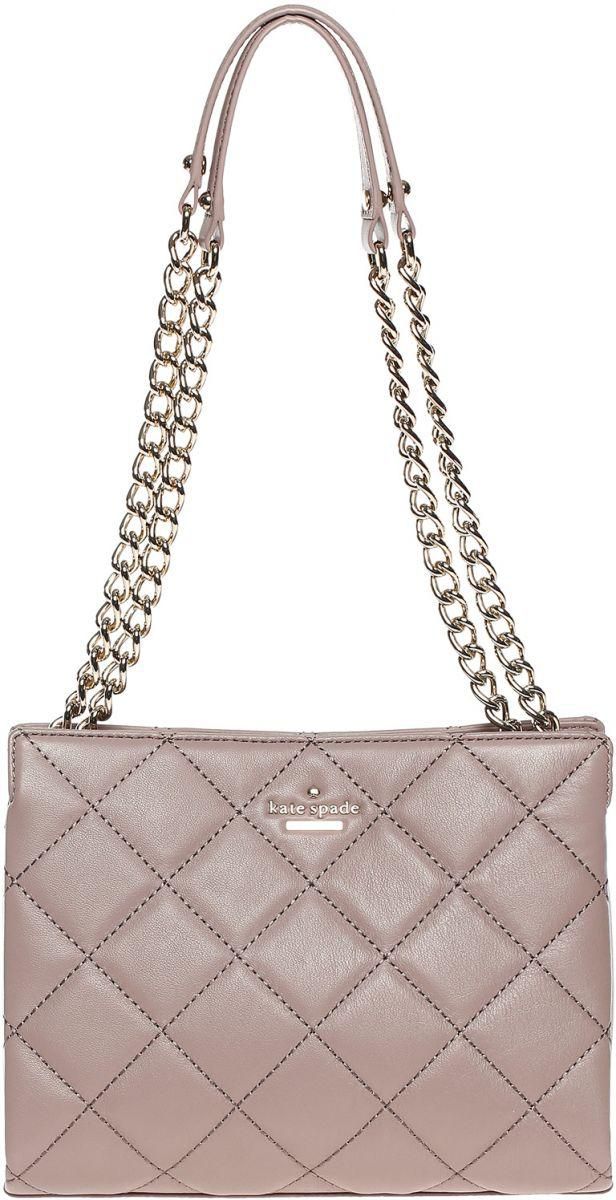 Kate Spade PXRU5747-219 Emerson Place Mini Convertible Phoebe Shoulder Bag for Women - Porcini