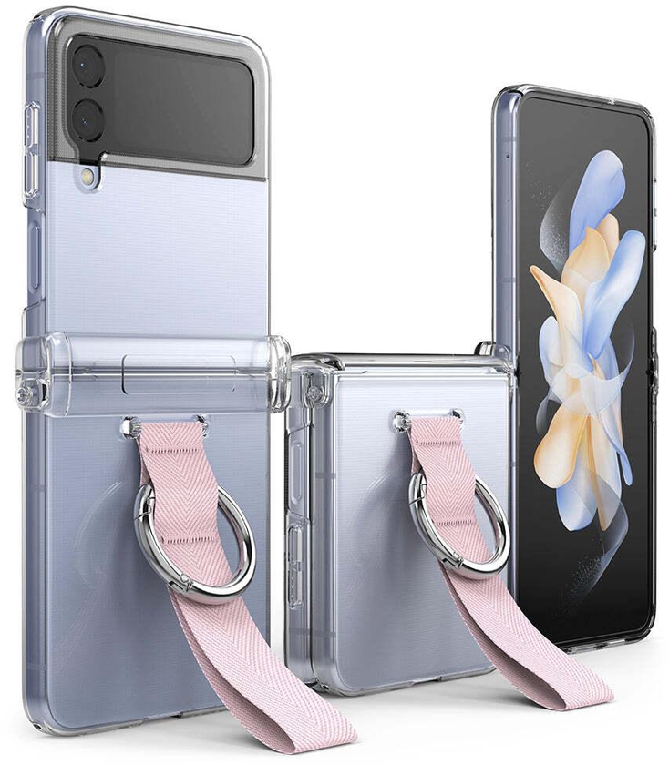 Ringke - Samsung Galaxy Z Flip 4 Case Cover - Slim Hinge Series - Pink Sand