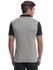 Santa Monica Grey Cotton Shirt Neck Polo For Men