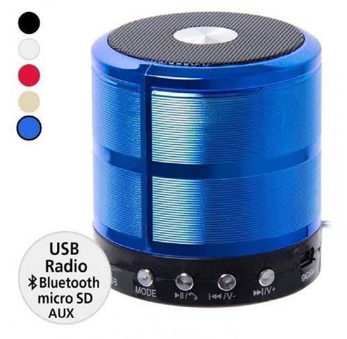 Zagiman Mini Bluetooth Speaker Ws-887 - 820mA 