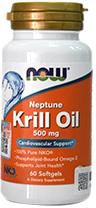 Now Neptune Krill Oil 500mg Capsules 60's