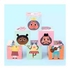 Babylove Wooden Cube Puzzle 3D Figure Cognitive Statue  Early Learning Aids