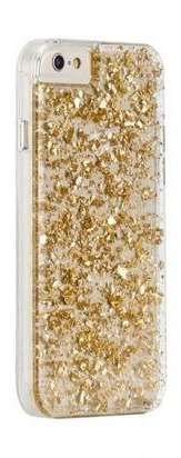 Case Mate Karat Case For iPhone 7, Gold / Clear