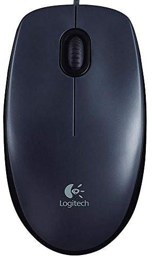 Logitech M90 USB Mouse - Dark Grey