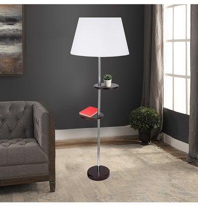 Hoka Floor Lamp With 2 Shelf