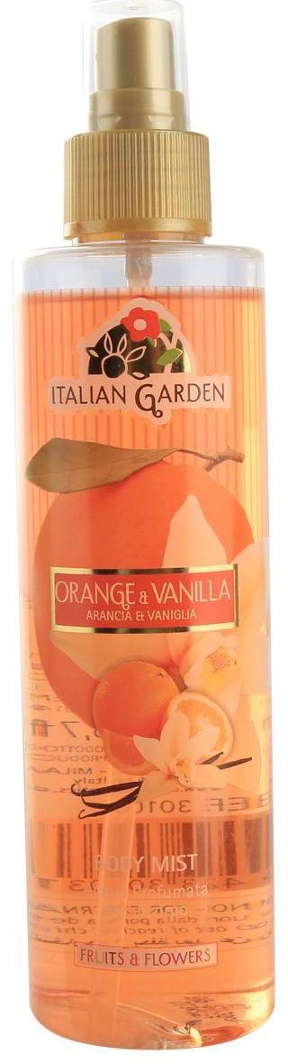 Italian Garden Body Mist Orang&Vanilla 200ml  , 8012423301031