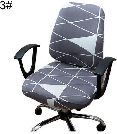 غطاء كرسي قابل للتمدد متعدد الألوان