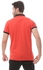 Andora Solid Red Cotton Comfortable Polo Shirt