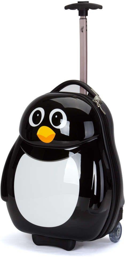 The Cuties and Pals KIM-PEN11 Peko the Penguin 17 Inch Trolley Case for Kids - Black