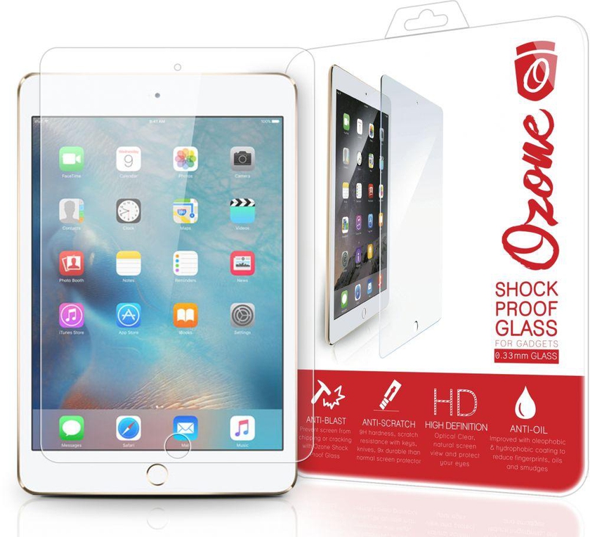 OZONE Shock Proof Tempered Glass Screen Protector for iPad Mini 4