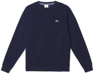 Lacoste Blue Round Neck Pullover Top For Men