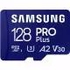 Samsung/micro SDXC/128GB/180MBps/USB 3.0/USB-A/Class 10/+ Adapter/Blue | Gear-up.me