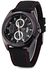 Bosck Unisex Sport Business Quartz Watch - Black