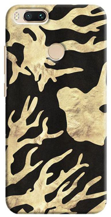 Protective Case Cover For Xiaomi Mi A1 Black Nature Print
