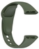 Silicone Watch Band Compatible with Xiaomi Mi Watch Lite 3 - Olive