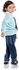Basicxx Denim Trouser with Slim Fit For Toddlers Blue 5-6 Years
