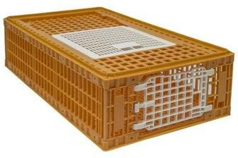 Giordano Bird Cage for Chicken and other Similar Birds, Portable Bird Cage, Two Door, 97x58x27 cm