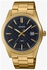 Casio Watch For Men Analog Stainless Steel Band Gold MTP-VD03G-1AUDF