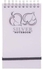 Mintra Gold & Silver Notebook A7 - Lined Ruling 80 Sheets - Silver
