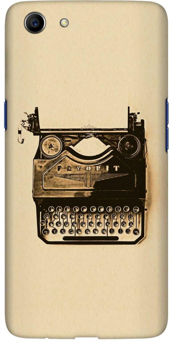 Stylizedd Oppo A83 Slim Snap Basic Case Cover Matte Finish - Typewriter