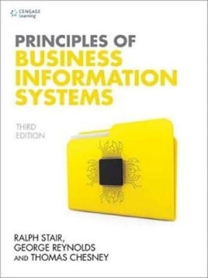 Cengage Learning Principles of Business Information Systems ,Ed. :3