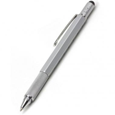 Kit 5-in-1 Handy Man DIY Stylus Pen Silver