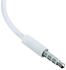 Quickly 3.5mm Stereo Audio Earphone Splitter Cable Adapter For Apple iPod iPhone iPad - White