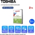 TOSHIBA 2TB S300 Surveillance CCTV Hard Disk Drive HDWT720 DVR &amp; NVR