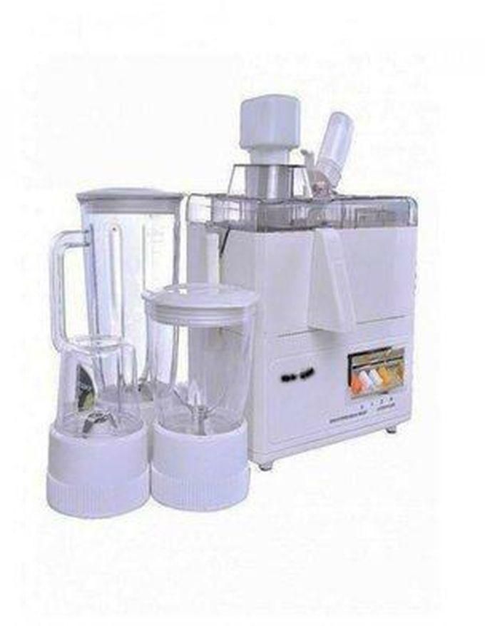 Eurosonic 4 In 1 Blender,Juice Extractor, Grinder With Mill
