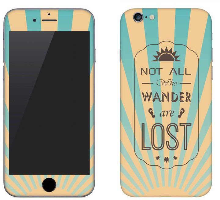 Vinyl Skin Decal For Apple iPhone 6S Plus Wanderers