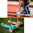COOLBABY Child Scooter 3 Wheels Folding Foot Scooters LED Shine Balance Bike Adjustable Height Skateboard Kick Scooter For Kids Sport Toy