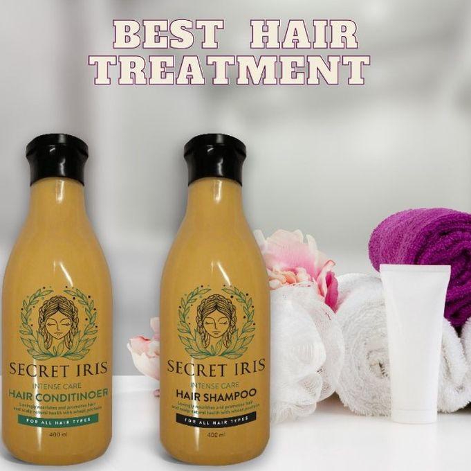 Secret Iris Shampoo & Conditioner 800 Ml Set To Prevent Hair Loss And Increase Its Length