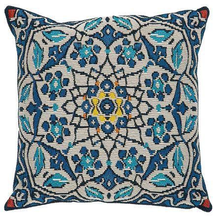 Oriental Weavers Square Arabesque Gobelin Cushion - Multicolor