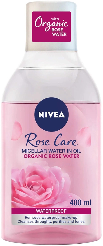 Nivea | Micellar Organic Rose Water Makeup Remover All Skin Types | 400ml