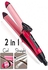 2-In-1 Hair Straightener-Curler And Dryer Combo Set Multicolour