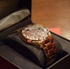Vince Camuto Women VC5158BNRG Swarovski Crystal Accented Multi-Function Dial Rose Gold-Tone Bracelet